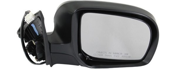 Power Mirror for Subaru Forester 2009-2010, Right (Passenger) Side, Manual Folding, Heated, Paintable, without Signal Light, Replacement