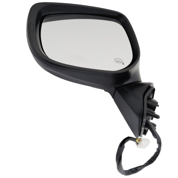 Power Mirror for Subaru Forester 2019-2020, Left (Driver), Manual Folding, Heated, Paintable, with Blind Spot Light in Housing, Lower and Upper without Memory, Signal Light, Replacement