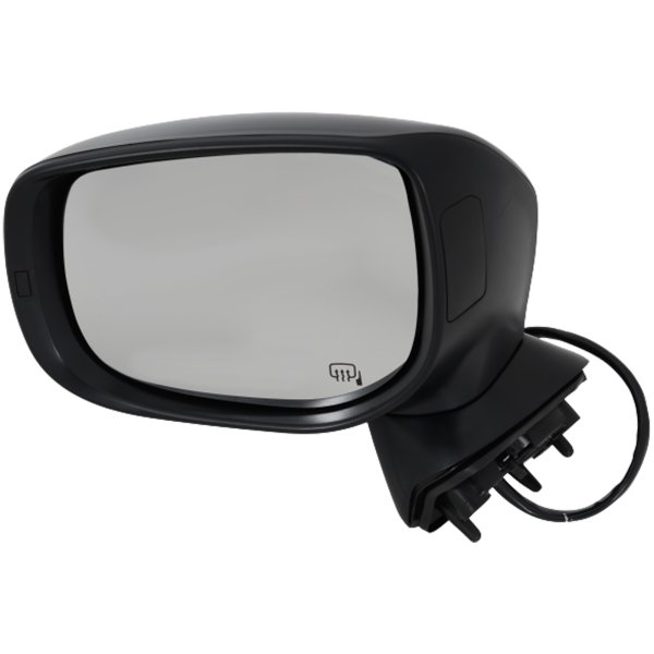 Power Mirror for Subaru Forester 2019-2020, Left (Driver) Side, Manual Folding, Heated, Paintable, with Lower and Upper without Memory and Signal Light, Replacement