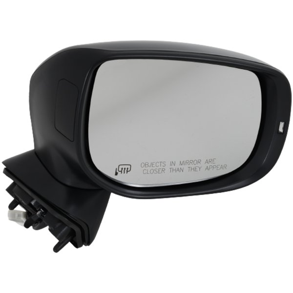 Power Mirror for Subaru Forester 2019-2020, Right (Passenger), Manual Folding, Heated, Paintable with Lower, Upper and Signal Light, without Blind Spot Detection and Memory, Replacement