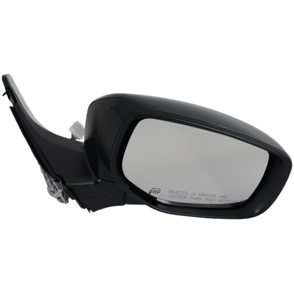 Right (Passenger) Power Mirror for Subaru Legacy/Outback 2020-2022, Manual Folding, Heated, Paintable, with Signal Light, without BSD, Replacement.