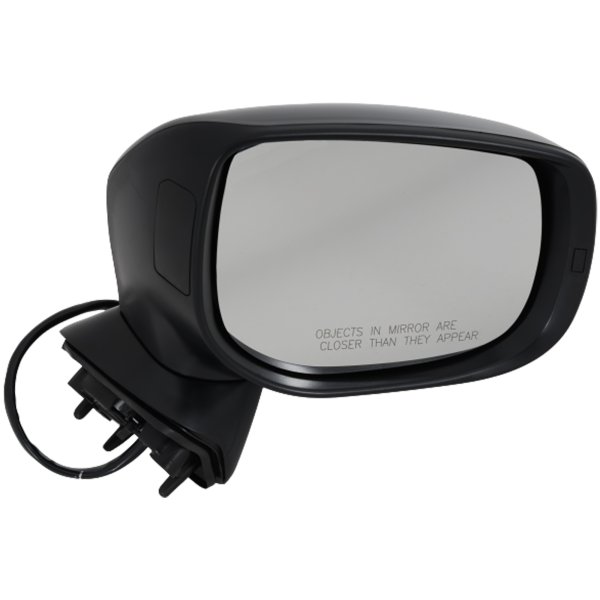 Power Mirror for Subaru Crosstrek 2018-2023, Right (Passenger), Manual Folding, Non-Heated, Textured, without Auto Dimming, Blind Spot Detection, Memory, and Signal Light, Replacement