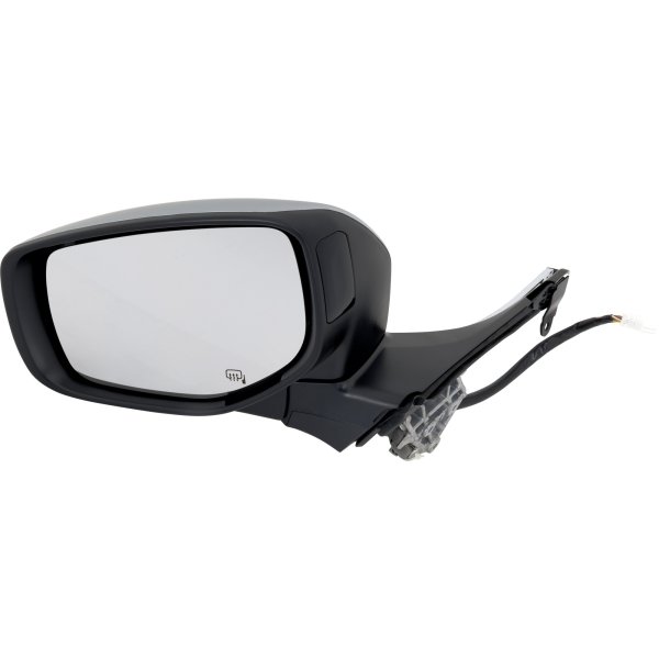 Power Heated Chrome Mirror for 2020-2022 Subaru Legacy/Outback, Left (Driver), Power Folding, Touring/Touring XT Models, with In-Housing Signal Light, Memory, Blind Spot Detection in Glass, without Puddle Light, Auto-Dimming, Replacement