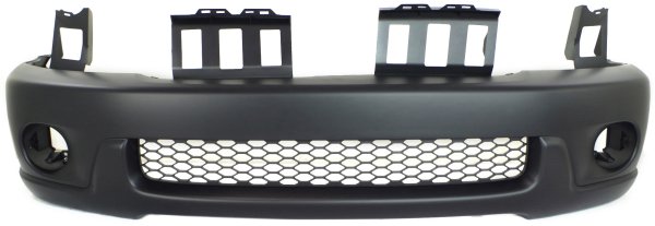 Front Bumper Cover for Toyota Sequoia 2001-2004, Primed (Ready to Paint) with Wheel Opening Flares, Replacement