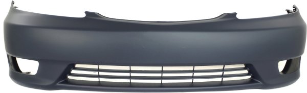 Front Bumper Cover for Toyota Camry 2005-2006 SE Model, Primed (Ready to Paint), USA Built Vehicle, with Fog Light Holes, Replacement