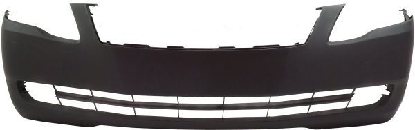 Front Bumper Cover for Toyota Avalon 2005-2007, Primed (Ready to Paint), Compatible with Limited Model (Without Laser Cruise Control), XL Model (2006-2007), with Fog Light Holes, Replacement