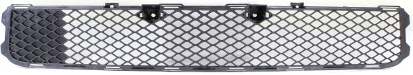Front Bumper Grille for Toyota Echo 2003-2005, Center, Lower, Painted-Black, Suitable for Coupe/Sedan, Replacement