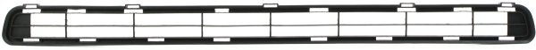 Front Bumper Grille for Toyota RAV4 2006-2008, Textured Black Upper Cover, Replacement