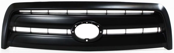 Grille for Toyota Tundra 2003-2006, ABS Plastic, Painted Black Shell and Insert, Suitable for Regular/Access Cab, Base Model, Replacement