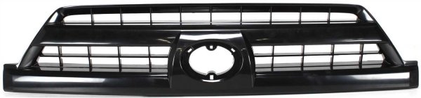 Textured Black Plastic Grille for 2003-2005 Toyota 4Runner, with Shell and Insert, Replacement