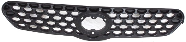 Textured Black Shell and Insert Grille for 2003-2004 Toyota Matrix, Includes Bracket, Replacement