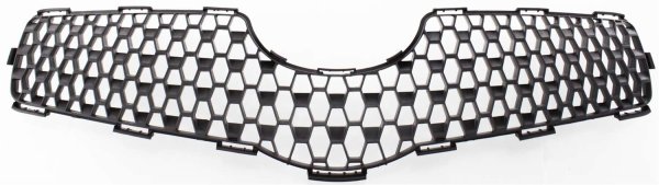 Textured Black Shell and Insert Grille for 2007-2008 Toyota Yaris Hatchback, Replacement