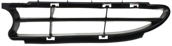 Front Bumper Grille for Toyota Corolla 1998-2000, Left (Driver) Side, Paintable Plastic, Replacement