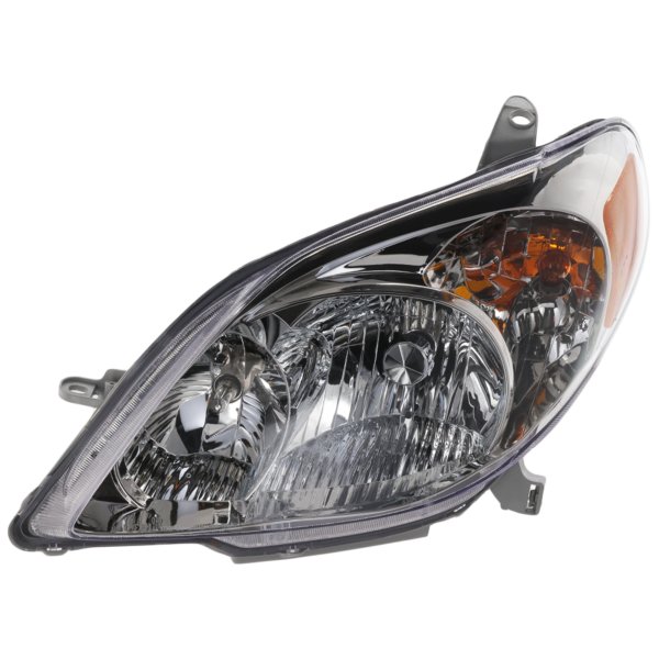 Headlight Assembly for Toyota Matrix 2003-2008, Left (Driver), Halogen, Replacement