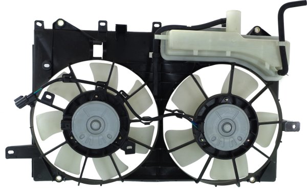 Radiator Fan Shroud Assembly for Toyota Prius 2004-2009, Includes Coolant Tank, Replacement