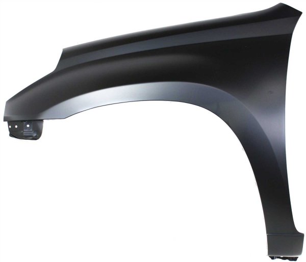 Front Fender for Toyota RAV4 2001-2005, Left (Driver), Primed (Ready to Paint), Without Molding Hole, Without Wheel Opening Flares, Replacement