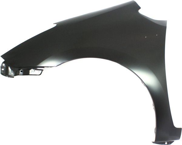 Front Fender for Toyota PRIUS 2007-2009, Left (Driver), Primed (Ready to Paint), Steel, with Moulding Hole, without Signal Light Hole, USA Built Vehicle, Replacement
