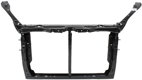 Front Radiator Support Assembly for Toyota Sienna 2005-2010, Steel, Black, From September 2005, Replacement