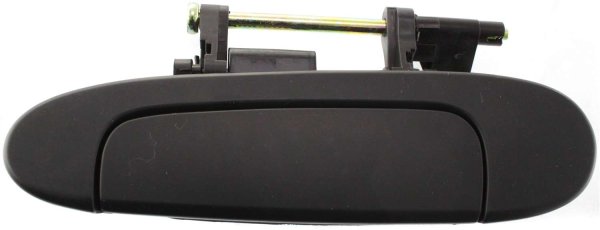 Rear Exterior Door Handle for Toyota Echo 2000-2005, Left (Driver), Smooth Black, Replacement