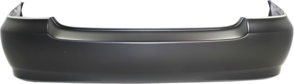 Rear Bumper Cover for Toyota Corolla 2003-2008, Primed (Ready to Paint), without Spoiler Holes, Fits CE/LE Models, Japan/USA Built, Replacement