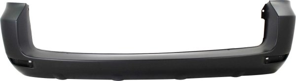 Rear Bumper Cover for Toyota RAV4 2006-2012, Primed (Ready to Paint), with Wheel Opening Flare, Replacement