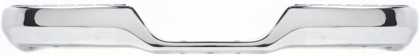 Step Bumper, Face Bar and Pad for 1989-1995 Toyota Pickup, Chrome, with Pad Provision and Mounting Bracket Included, Suitable for All Cab Types, USA Built, Deluxe Level Trim, with Bracket, Replacement