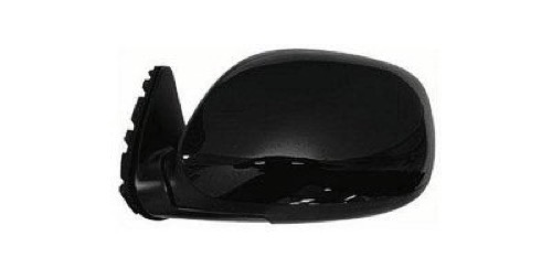 Left (Driver) Side View Mirror Assembly for 2000 - 2006 Toyota Tundra, Manual, Black, Outside Side View,  879400C030, Cover, Glass Replacement