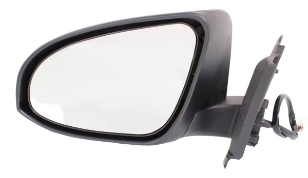 Power Heated Mirror for Toyota Yaris Hatchback 2015-2019, Left (Driver), Manual Folding, Paintable, Made for France Built Vehicle, Replacement