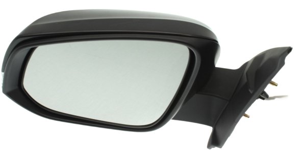 Replacement Power Mirror for Toyota Tacoma 2016-2023, Left (Driver), Heated, Manual Folding, Paintable, with Signal Light, without Blind Spot Detection