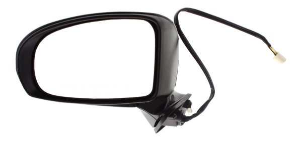 Power Mirror for Toyota Prius 2010-2015, Prius Plug-In 2012-2015, Left (Driver), Manual Folding, Heated, Paintable, Without Signal Light, Excludes Persona Series Model 2015, Replacement
