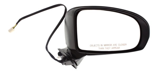 Power Mirror for Toyota Prius 2010-2015, Prius Plug-In 2012-2015, Right (Passenger), Manual Folding, Heated, Paintable, without Signal Light, Excluding 2015 Persona Series Model, Replacement