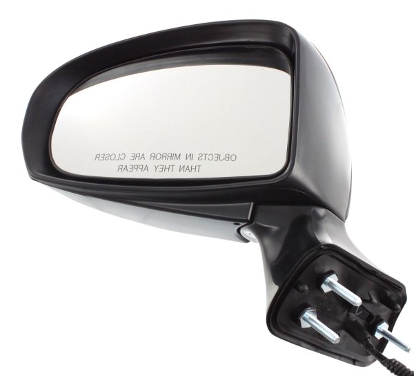 Power Mirror for Toyota Venza 2009-2012, Left (Driver), Manual Folding, Non-Heated, Paintable, Replacement