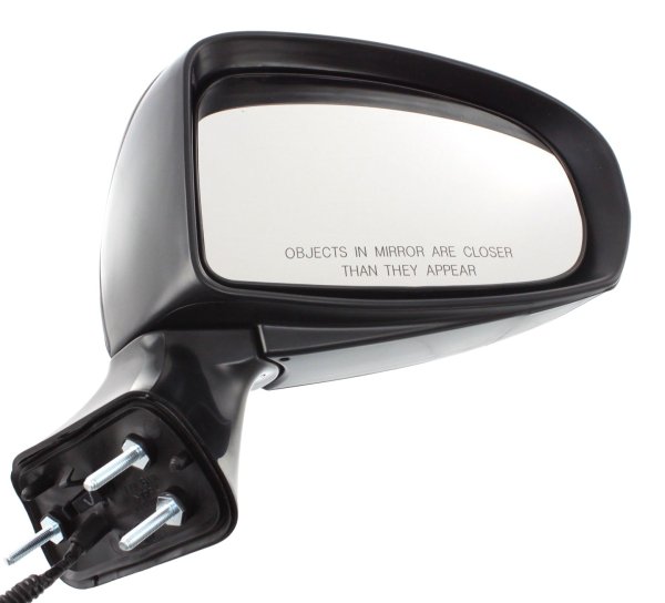 Power Mirror for Toyota Venza 2009-2012, Right (Passenger) Side, Manual Folding, Non-Heated, Paintable, Replacement