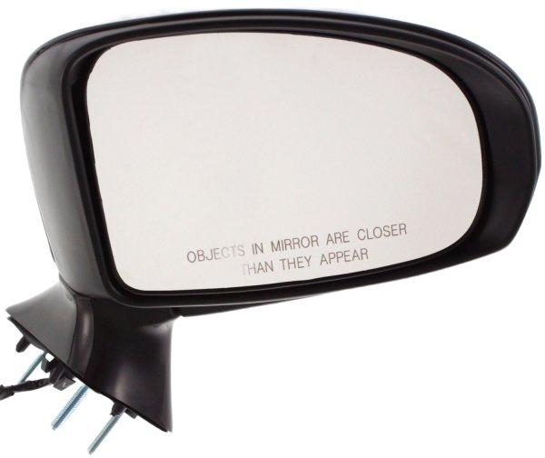 Power Mirror for Toyota Venza 2009-2012, Right (Passenger) Side, Manual Folding, Heated, Paintable, Replacement