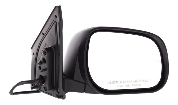 Power Mirror for Toyota RAV4 2009-2012, Right (Passenger), Manual Folding, Heated, Paintable, with Signal Light, for Japan Built Vehicle, Replacement