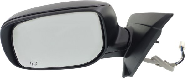 Power Mirror for Toyota Matrix 2009-2014, Left (Driver), Manual Folding, Heated, Paintable, Replacement