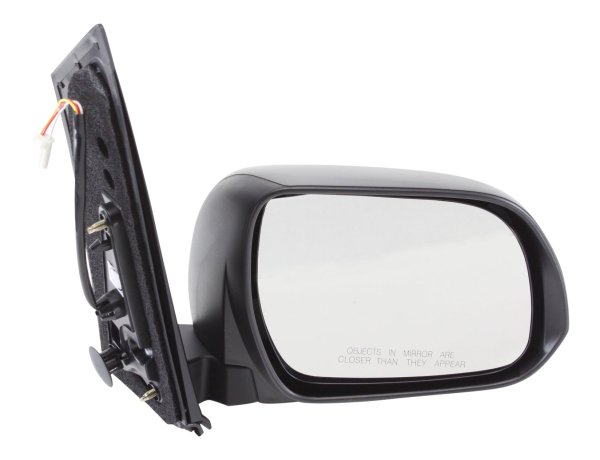 Power Mirror for Toyota Sienna 2011-2014, Right (Passenger) Side, Manual Folding, Non-Heated, Textured Finish, without Memory Function, Replacement