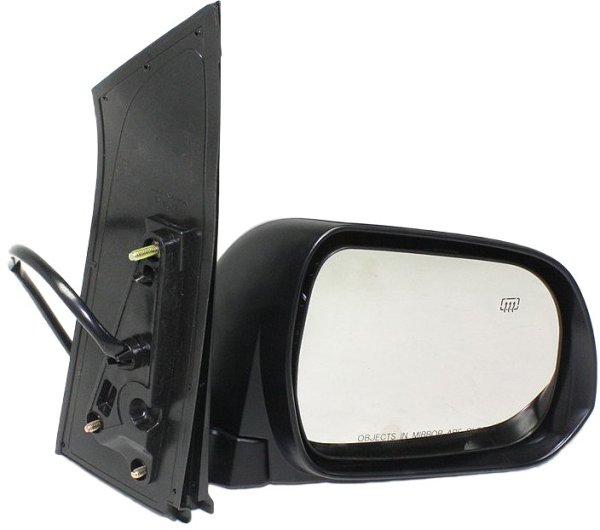 Power Mirror for Toyota Sienna 2013-2014, Right (Passenger), Manual Folding, Heated, Paintable, Without Memory Feature, Replacement