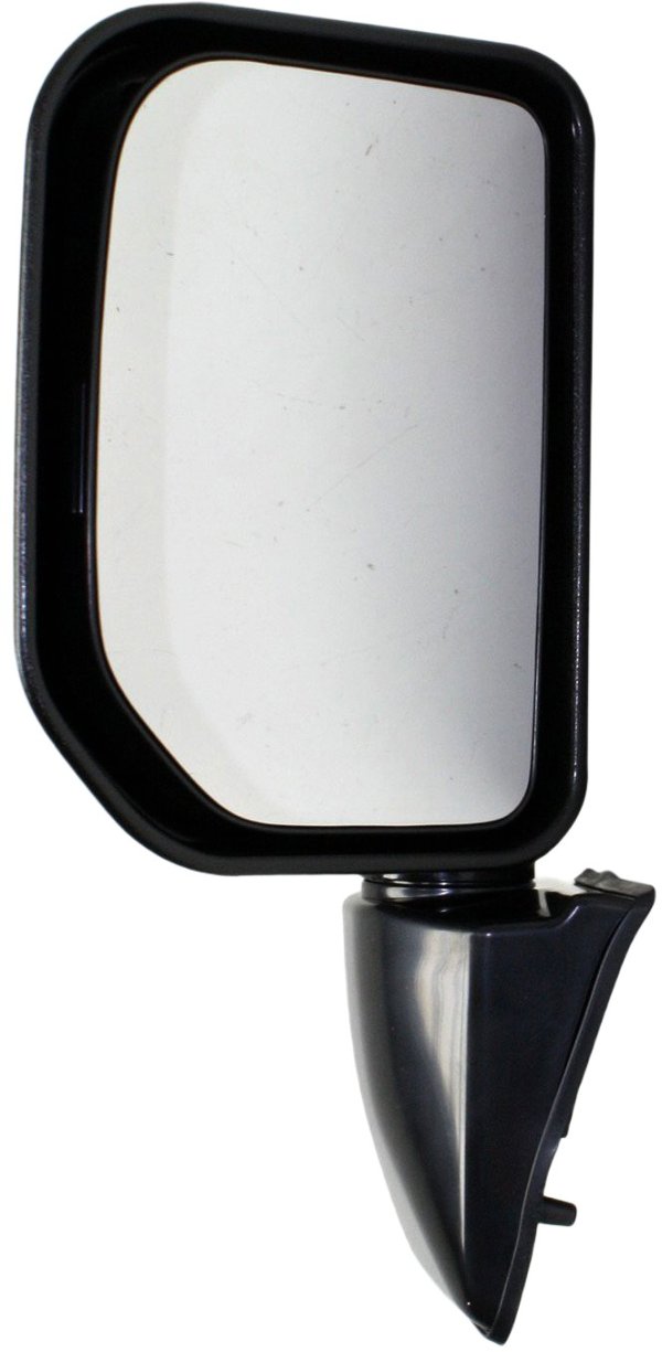Manual Remote Mirror for Toyota FJ Cruiser 2007-2014, Left (Driver) Side, Manual Folding, Non-Heated, Paintable, without Signal Light, without Special Edition Package, Replacement