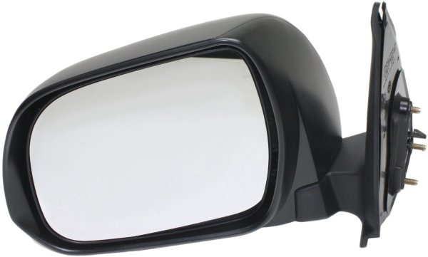 Manual Adjust, Manual Folding, Non-Heated Mirror for Toyota Tacoma 2012-2015, Left (Driver), Textured, Replacement
