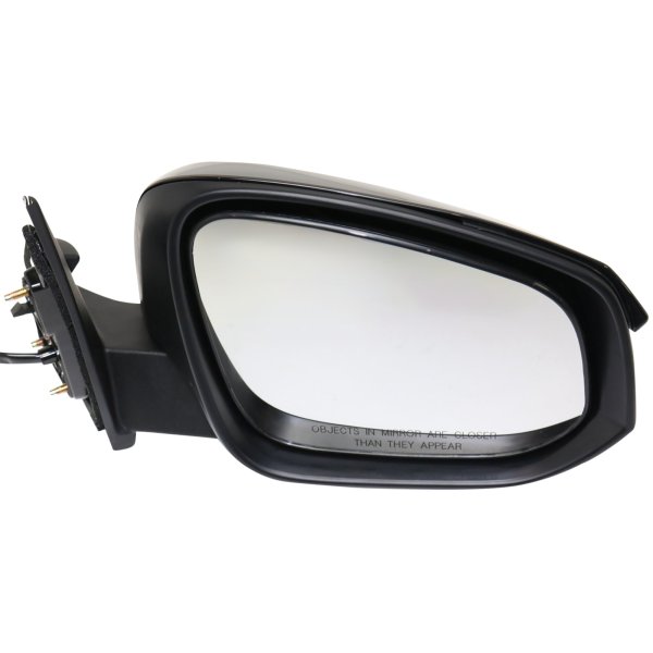 Power Mirror for Toyota Highlander 2014-2018, Right (Passenger), Manual Folding, Non-Heated, Paintable, with Signal Light, without Blind Spot Detection and Memory, Suitable for Hybrid Models 2014-2017, Replacement