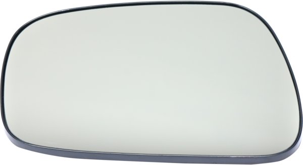 Mirror Glass for Toyota Camry 2002-2006, Left (Driver) Non-Heated, with Backing Plate, USA Built Vehicle, Replacement