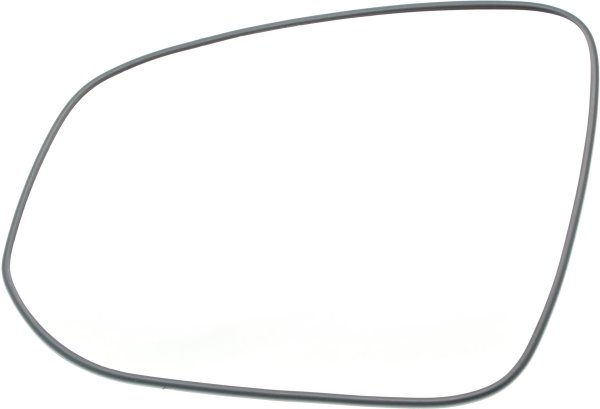 Mirror Glass for Toyota RAV4 2013-2018, Left (Driver), Non-Heated, with Backing Plate, Built for North America, Replacement
