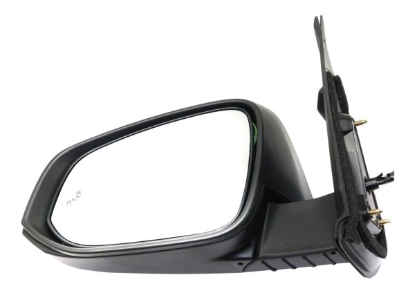 Power Folding Heated Chrome Mirror for Toyota Tacoma 2016-2023, Left (Driver), with Blind Spot Detection and Signal Light, without Camera Hole, Replacement