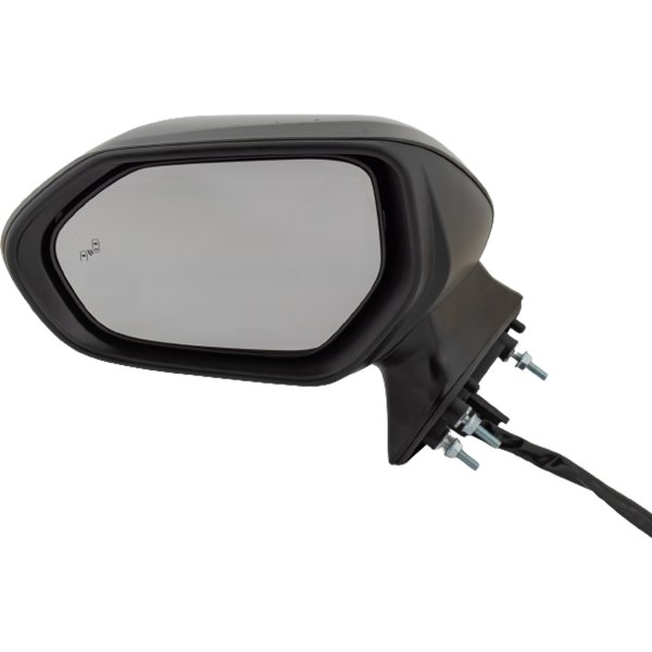 Power Mirror for Toyota Avalon 2019-2022, Left (Driver), Manual Folding, Heated, Paintable, with Blind Spot Detection in Glass, In-Housing Signal Light, Memory, without Auto Dimming, Replacement