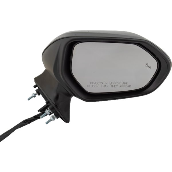 Power Mirror for Toyota Avalon 2019-2022, Right (Passenger), Manual Folding, Heated, Paintable, with Blind Spot Detection in Glass, In-housing Signal Light, Memory, without Auto Dimming, Replacement