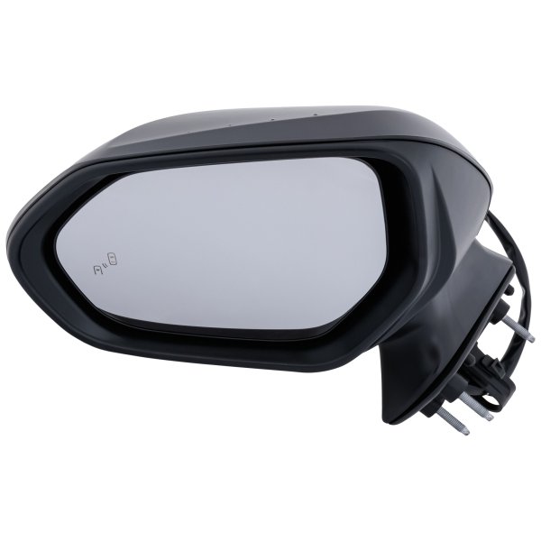 Power Mirror for Toyota Avalon 2019-2022, Left (Driver), Manual Folding, Heated, Paintable, with Blind Spot Detection in Glass and In-housing Signal Light, without Auto Dimming and Memory, Replacement