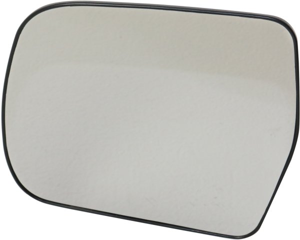 Replacement Mirror Glass for 2001-2007 Toyota Highlander, Left (Driver) Side, Heated, With Backing Plate