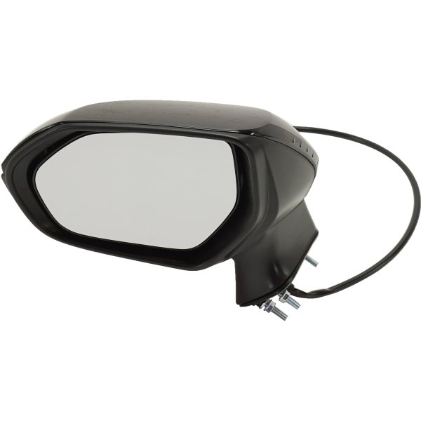 Power Mirror for Toyota Corolla 2020-2022, Left (Driver), Manual Folding, Heated, Paintable, without Auto Dimming, Blind Spot Detection, Memory, and Signal Light, Replacement