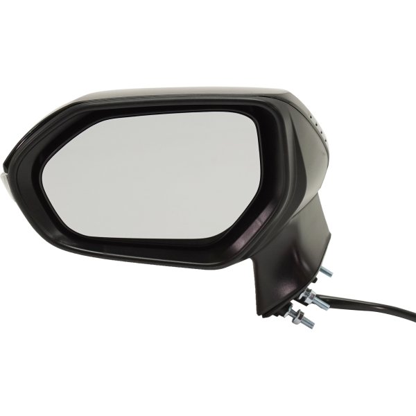 Power Mirror for Toyota Corolla 2019-2023, Left (Driver), Manual Folding, Heated, Paintable, with Signal Light, without Blind Spot Detection, Replacement